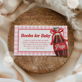 Tarjeta De Recepción She's Ready to Pop Baby Shower Books for Baby