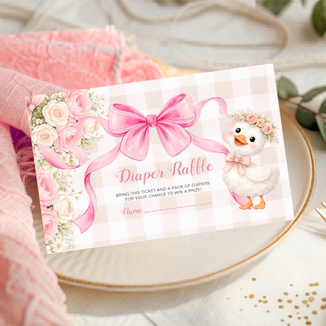 Tarjeta De Recepción Silly Goose Sweetie Goose Floral Books for Baby  (Subido por el creador)