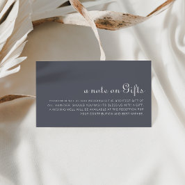 Tarjeta De Recepción Simple Boho Boda deseando lo mejor