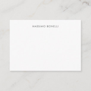 Tarjeta De Recepción Simple Llano Moderno Elegante