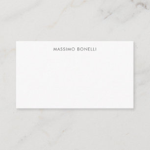Tarjeta De Recepción Simple Llano Moderno Elegante