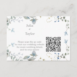 Tarjeta De Recepción Simple Minimal Enclosure Card