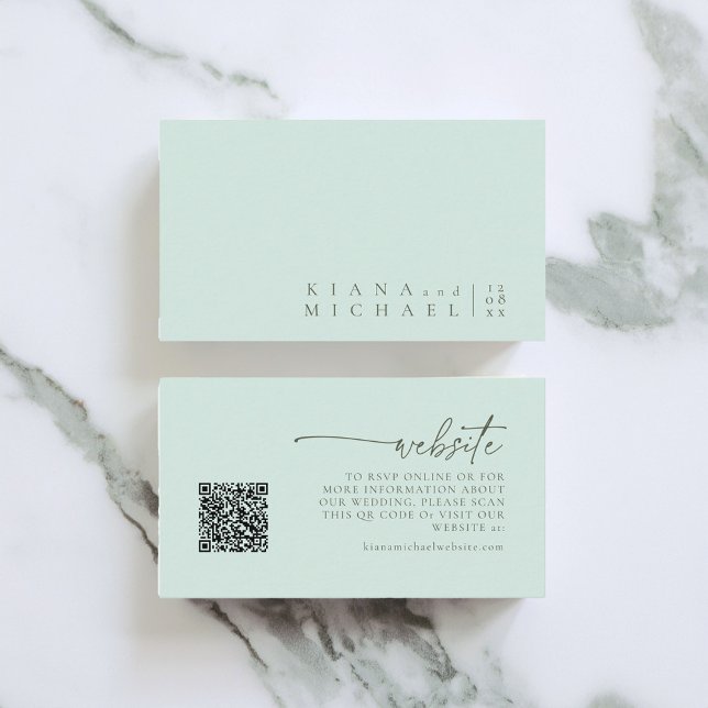 Tarjeta De Recepción Simplemente Moda Boda sitio web Sea Glass ID1046 (Subido por el creador)