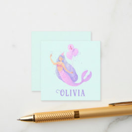 Tarjeta De Recepción Sirena bajo el mar Chica de cumpleaños edad Fiesta