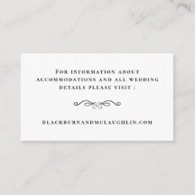 Sitio web de boda elegante negro blanco detalles m