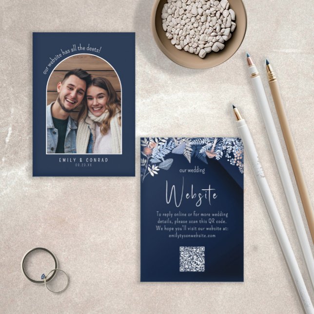 Tarjeta De Recepción Sitio web de Bodas silvestres y caprichosos ID110 (Subido por el creador)