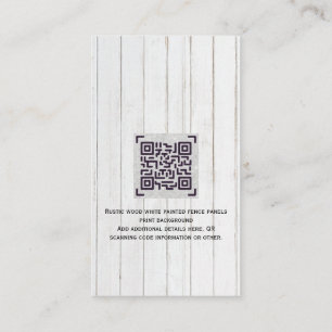 Tarjeta De Recepción Sitio web de código QR de presupuesto detalles de 