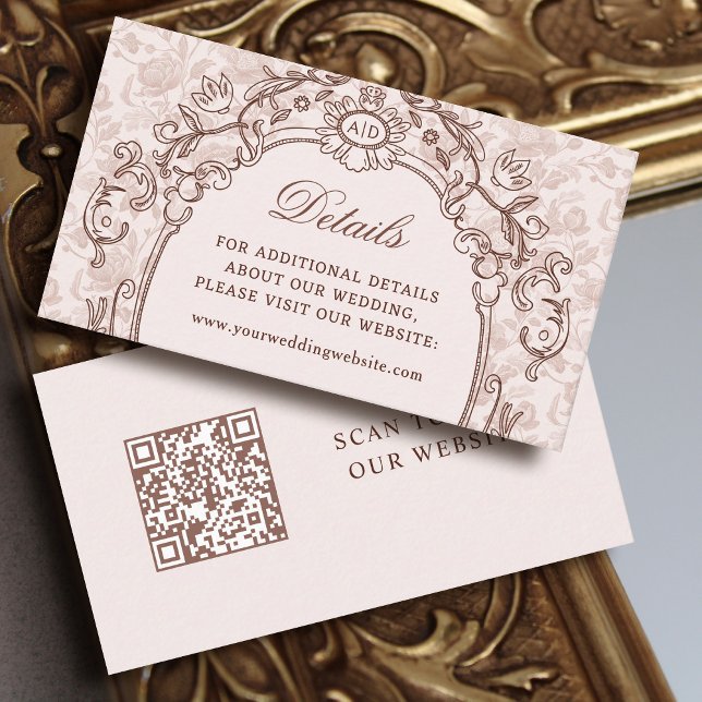 Tarjeta De Recepción Sitio web de detalles del Boda de cuadros de vídeo (Subido por el creador)