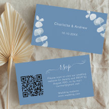 Sitio web de respuesta al boda azul turbio código 