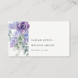 Tarjeta De Recepción Sitio web del Boda del follaje Eucalyptus Succulac