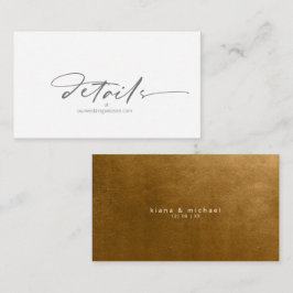 Tarjeta De Recepción Sitio web del paisaje acuático Oro de otoño ID786