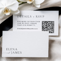 Sitio web Minimalista moderno de Bodas blancos y n