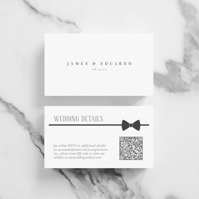 Tarjeta De Recepción Sitio web personalizado del Boda de neumáticos neg (Subido por el creador)