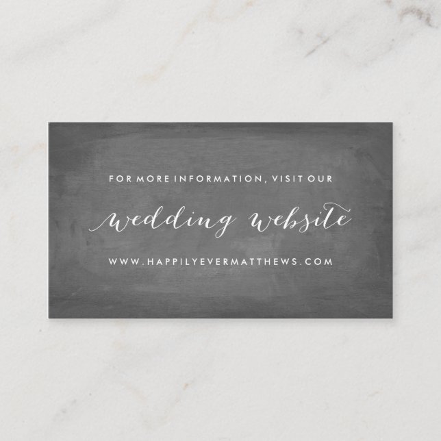 Tarjeta De Recepción Sitio web Rosa Garden Floral Boda (Anverso)
