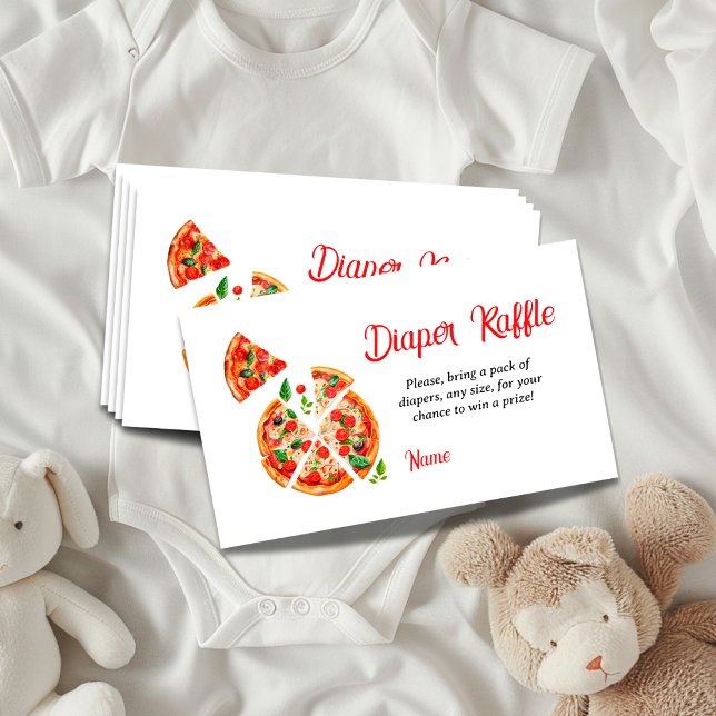 Tarjeta De Recepción Slice Slice Baby Shower Juego Diaper Raffle (Subido por el creador)