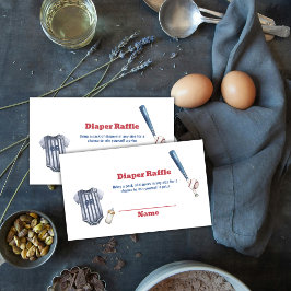 Tarjeta De Recepción Slugger Baseball Shirt Diaper Raffle Baby Shower 