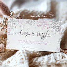 Snowflake Winter Chica de ducha para bebé