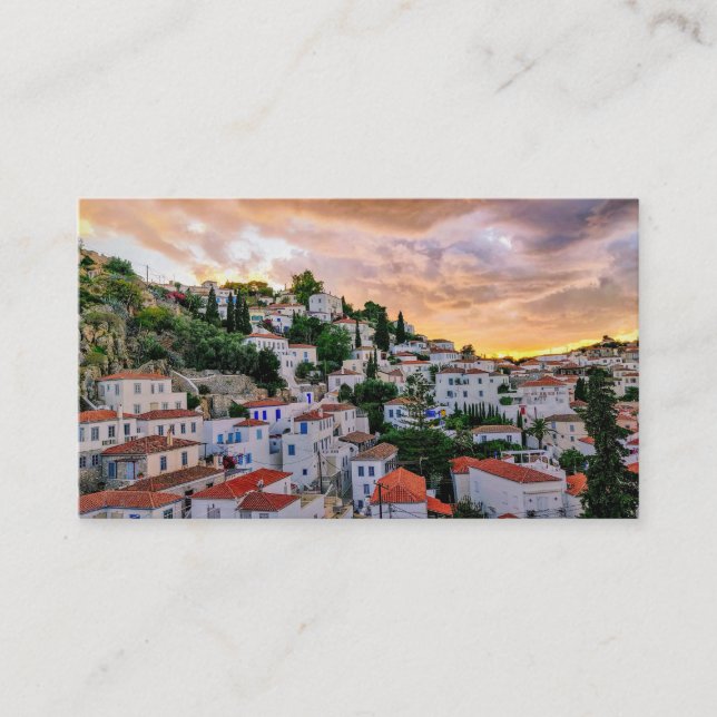 TARJETA DE RECEPCIÓN SOL EN LA GRECIA TRADICIONAL (Anverso)