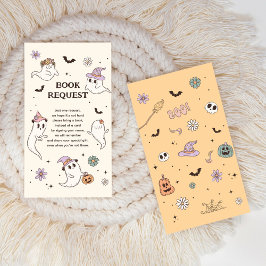 Tarjeta De Recepción Solicitud de Baby Shower de Halloween