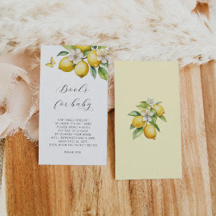 Tarjeta De Recepción Solicitud de Baby Shower de libro de acuarela de C