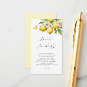 Tarjeta De Recepción Solicitud de Baby Shower de libro de acuarela de C