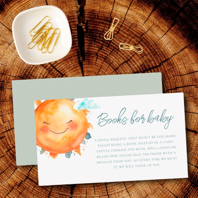 Tarjeta De Recepción Solicitud de Baby Shower Ray Of Sunshine Rainbow (Subido por el creador)