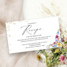 Solicitud de ducha de novia Boho Wildflower