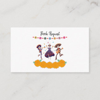 Tarjeta De Recepción Solicitud de libro