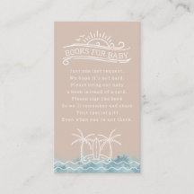 Solicitud de libro a bordo Baby Shower rosa