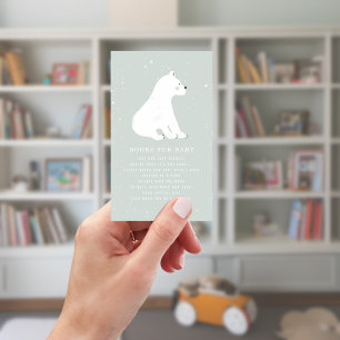 Tarjeta De Recepción Solicitud de libro de Baby Shower azul para el inv