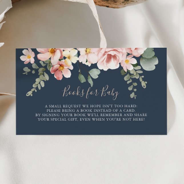 Tarjeta De Recepción Solicitud de libro de Baby Shower de Eucalyptus Ga (Subido por el creador)