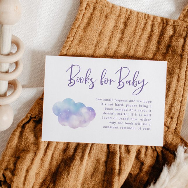 Tarjeta De Recepción Solicitud de libro de Baby Shower de Nueve Chicas  (Subido por el creador)