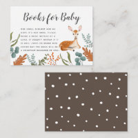 Solicitud de libro de Baby Shower de Oh Deer Fall