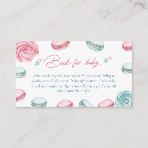 Tarjeta De Recepción Solicitud de libro de Baby Shower de Sweet Donut