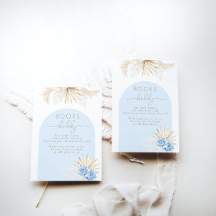 Tarjeta De Recepción Solicitud de libro de Baby Shower de Teddy Bear Bo