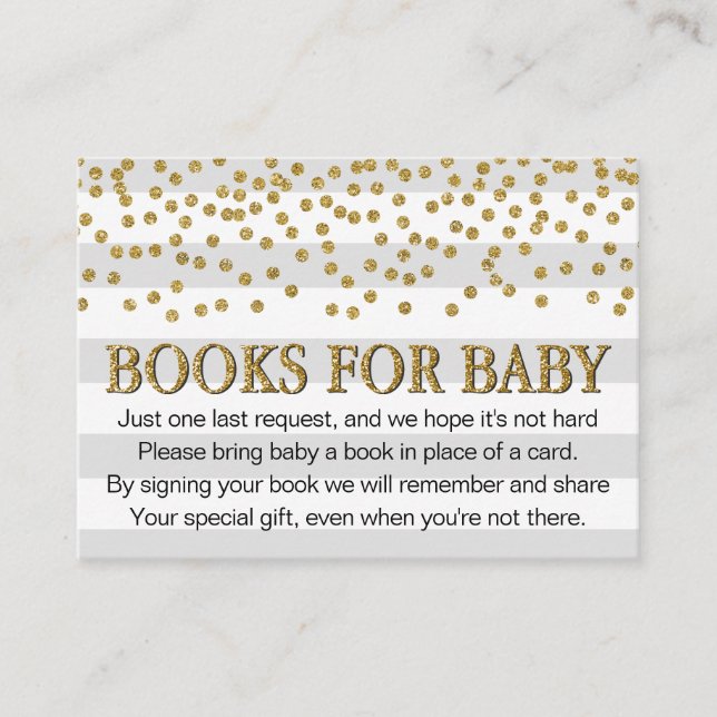 Tarjeta De Recepción Solicitud de libro de Baby Shower neutral de Purpu (Anverso)