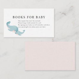 Tarjeta De Recepción Solicitud de libro de Baby Shower rosado para ball