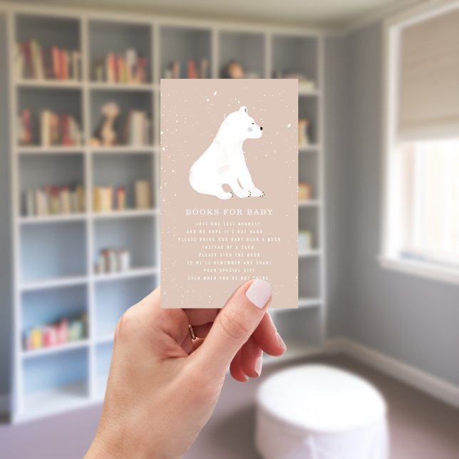 Tarjeta De Recepción Solicitud de libro de Baby Shower rosado para el i (Subido por el creador)