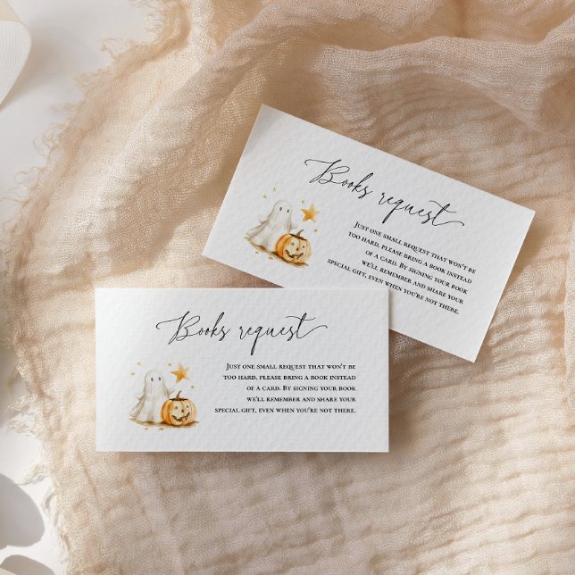 Tarjeta De Recepción Solicitud de libro de calabaza de fantasma para Ha (Subido por el creador)