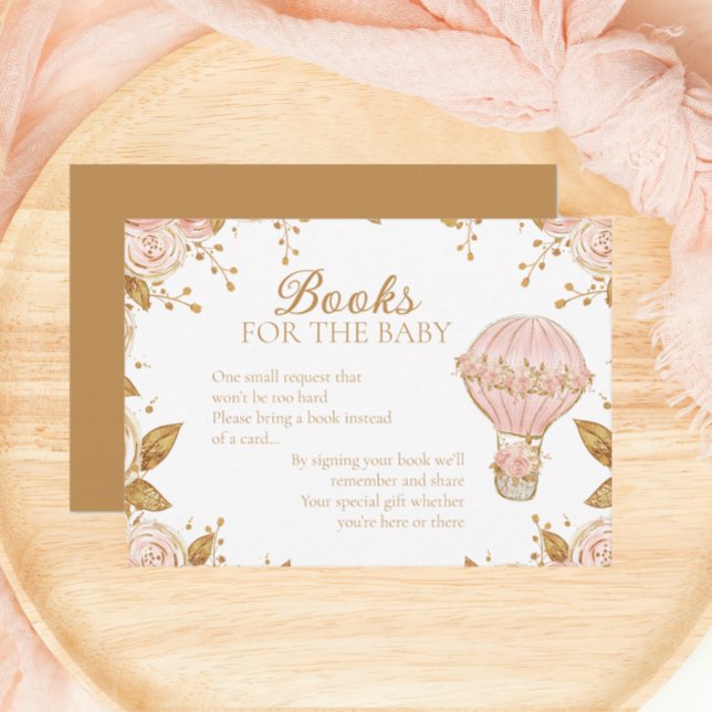 Tarjeta De Recepción Solicitud de libro de globo aerostático de aventur (Subido por el creador)