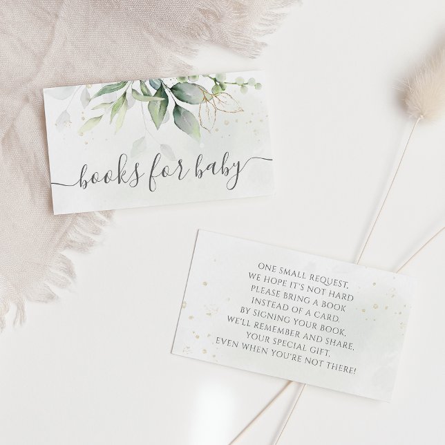 Tarjeta De Recepción Solicitud de libro de oro botánico Eucalyptus (Subido por el creador)