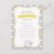 Solicitud de libro de ovejas (amarillas y grises)