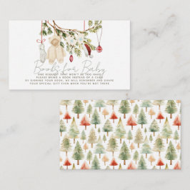 Tarjeta De Recepción Solicitud de libro de ropa para bebé de vacaciones