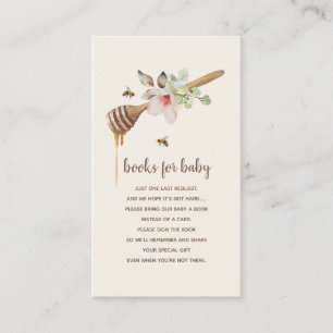 Tarjeta De Recepción Solicitud de libro dulce como puede ser bebe miel