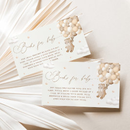 Tarjeta De Recepción Solicitud de libro neutral de sexo de oso de peluc