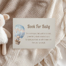Solicitud de libro para baby shower de globo aeros