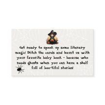 Solicitud de libro Pequeña Bruja Baby Shower