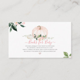 Tarjeta De Recepción Solicitud de libro PixDezines, Calabaza Rubor de c