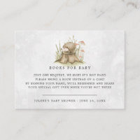 Solicitud de libro | Woodland Hedgehog Baby Shower