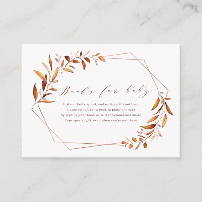 Tarjeta De Recepción Solicitud de libros geométricos de vegetación de o (Anverso)